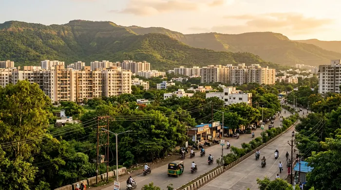 Mohammadwadi & Undri at golden hour